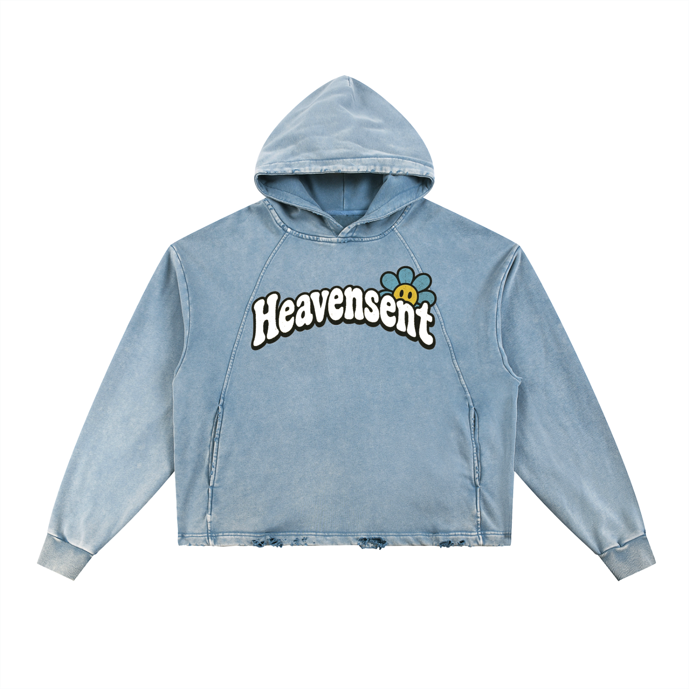 MESSY FLOWER HOODIE