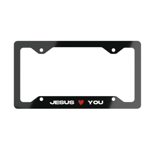 HEAVENSENT "LOVE" LICENSE PLATE FRAME